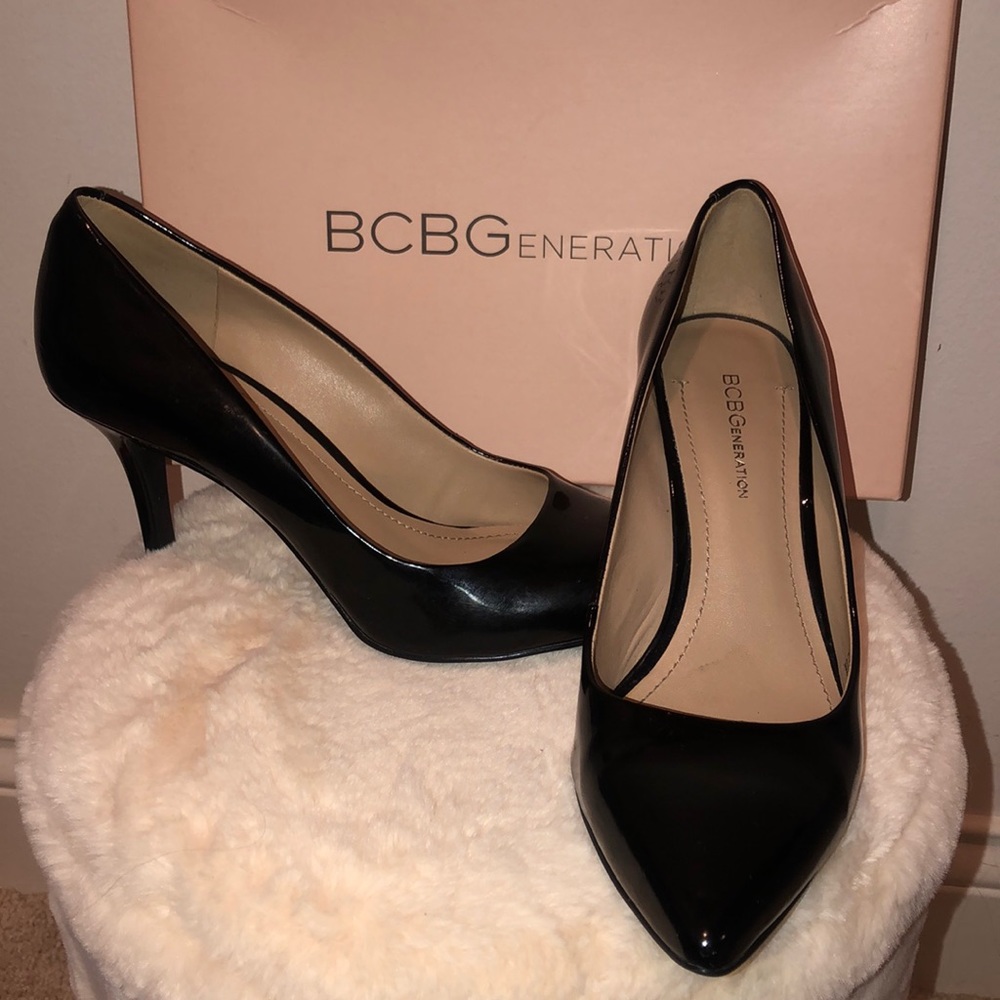 Black BCBG Heels